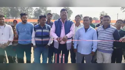 सात दिवस क्रिकेट टूर्नामेंट का हुआ शुभारंभ.