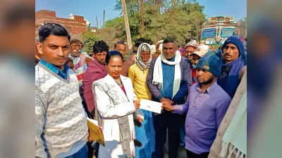 Gaya News : खिजरसराय बाइपास पर वाहन के धक्के से व्यक्ति की मौत