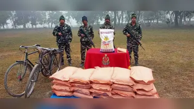 थाइलैंड निर्मित 514 किलो किंग पॉपकॉर्न बरामद, तस्कर फरार