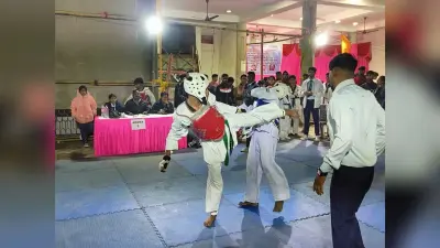 Jharkhand state Taekwondo competition begins, 550 players participate