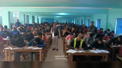 Jamui news : पीपीवाई कॉलेज में तीसरे दिन भी पार्ट वन की परीक्षा रही शांतिपूर्ण