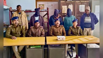 Buxar News: तीन अपराधियों को पुलिस ने पकड़ा