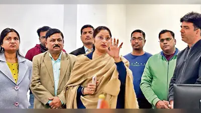 Ranchi News: केंद्रीय मंत्री अन्नपूर्णा देवी ने कमांड कंट्रोल सेंटर का किया दौरा