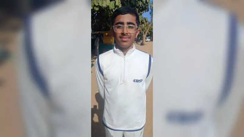 Cricket : ग्रंथ मुंजाल का शतक, सरला बिड़ला स्कूल जीता