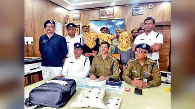 करया : 11.60 लाख की छिनतई के मामले में पुलिस ने तीन को पकड़ा
