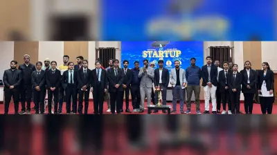 इंजीनियरिंग कॉलेज के छात्रों ने प्रस्तुत किया स्टार्टअप आइडिया