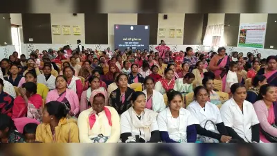 Chaibasa News : सामाजिक सहभागिता से कुपोषण मुक्त होगा बचपन : मंत्री