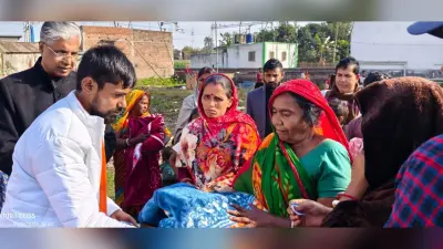 ठंड में गरीबों के लिए कंबल ही सहारा : डाॅ अनिल कुमार गुप्ता
