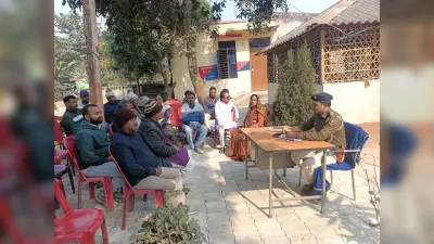 गणतंत्र दिवस समारोह की सफलता को लेकर कुनौली थाना परिसर में हुई शांति समिति की बैठक