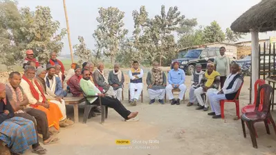 सर्वदलीय नेताओं को आमंत्रित करने का लिया निर्णय