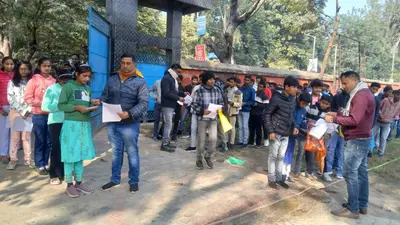 चार केंद्रों पर ली गयी राष्ट्रीय आय सह मेधा छात्रवृत्ति परीक्षा