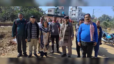 Deoghar News : हिरणावासियों को आवागमन में समस्या, रेल अंडरपास बनाने की मांग