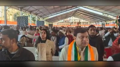 कार्यकर्ताओं के साथ शरीक हुए आफताब