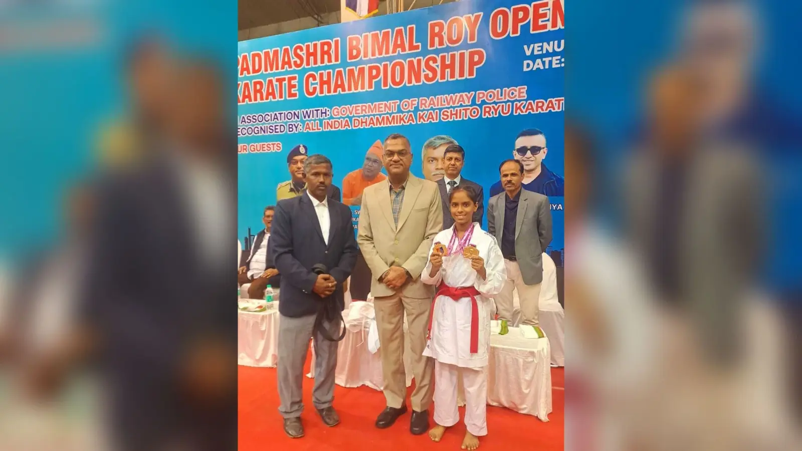 सिमुलतला की जूही ने कराटे चैंपियनशिप में जीता गोल्ड
