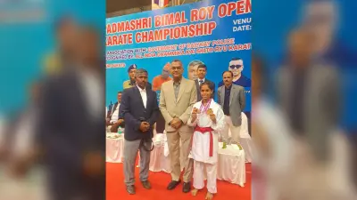 सिमुलतला की जूही ने कराटे चैंपियनशिप में जीता गोल्ड