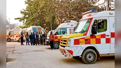 दूसरे दिन भी जारी रही 102 एंबुलेंस चालकों की हड़ताल, निजी एंबुलेंस को देना पड़ रहा अधिक किराया