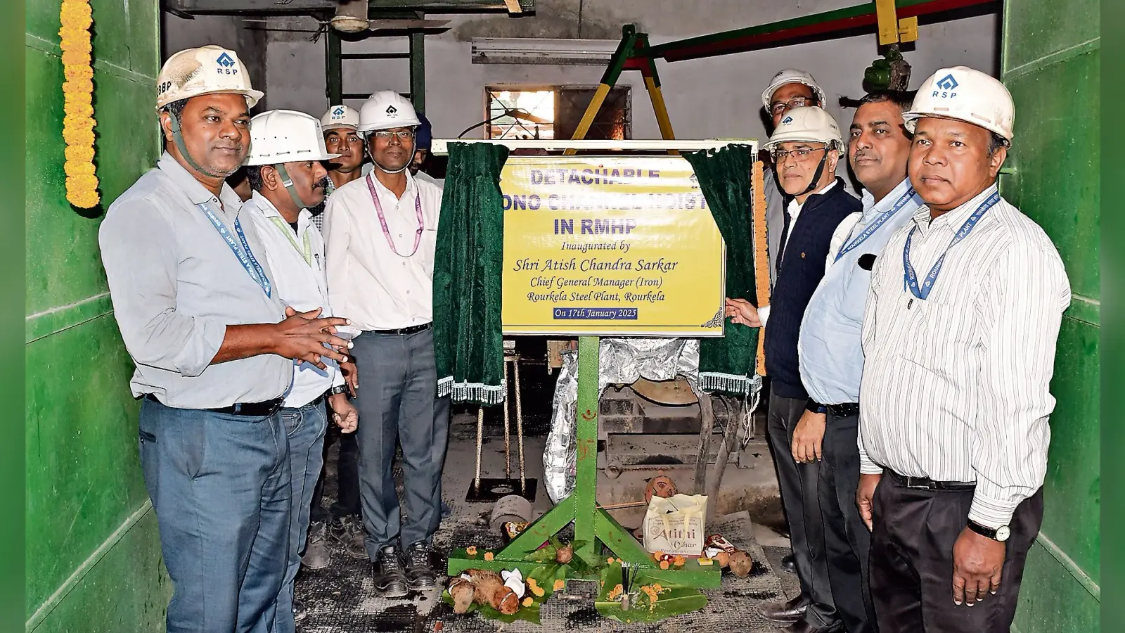 Rourkela News: आरएमएचपी कर्मीसमूह ने अग्निशमन पंप हाउस के लिए अभिनव डिटैचेबल मोनो चैनल होइस्ट विकसित किया, मोटरों और पंपों का रखरखाव होगी आसान