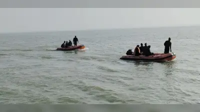 अमदाबाद नाव हादसा, 36 घंटे बाद भी लापता सात लोगों का नहीं चला पता