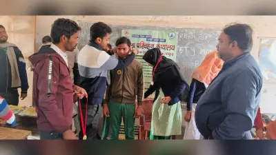 छात्र-छात्राओं को सड़क सुरक्षा के प्रति किया गया जागरूक