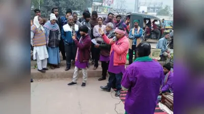 नुक्कड़ नाटक से भूकंप सुरक्षा पर किया लोगों को जागरूक