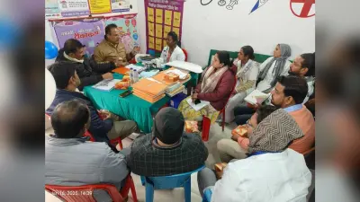 टीम ने पिठौरा व केसर्रा एचडब्ल्यूसी का किया मूल्यांकन