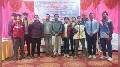 ताइक्वांडो में मधुपुर की टीम ने जीते 1 स्वर्ण सहित 4 पदक