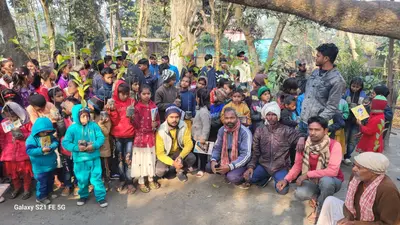 बच्चों को दी पर्यावरण से प्रेम व शिक्षा के प्रति समर्पण की जानकारी