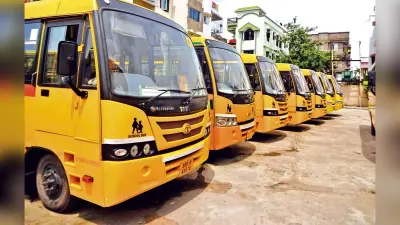 Patna News : लोयोला व संत जेवियर्स के बच्चों को ले जा रहीं ओवरलोडेड 25 गाड़ियां जब्त