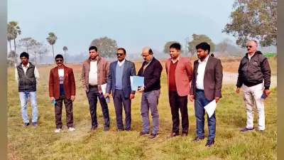 Hajipur News : गोरौल में खुलेगा डिग्री कॉलेज, टीम ने किया निरीक्षण