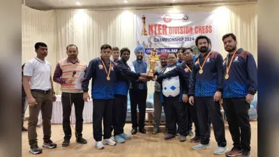 Chess : चक्रधरपुर मंडल ने जीती चैंपियनशिप, खड़गपुर मंडल उपविजेता