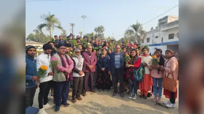 फूलों का सौंदर्य व सुगंध छात्रों में करती है रचनात्मक उत्साह का संचार : प्राचार्य