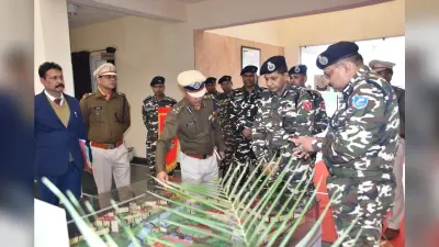 एसएसबी महानिदेशक ने रंगरूट प्रशिक्षण केंद्र का किया निरीक्षण, ड्रील नर्सरी का किया उद्घाटन