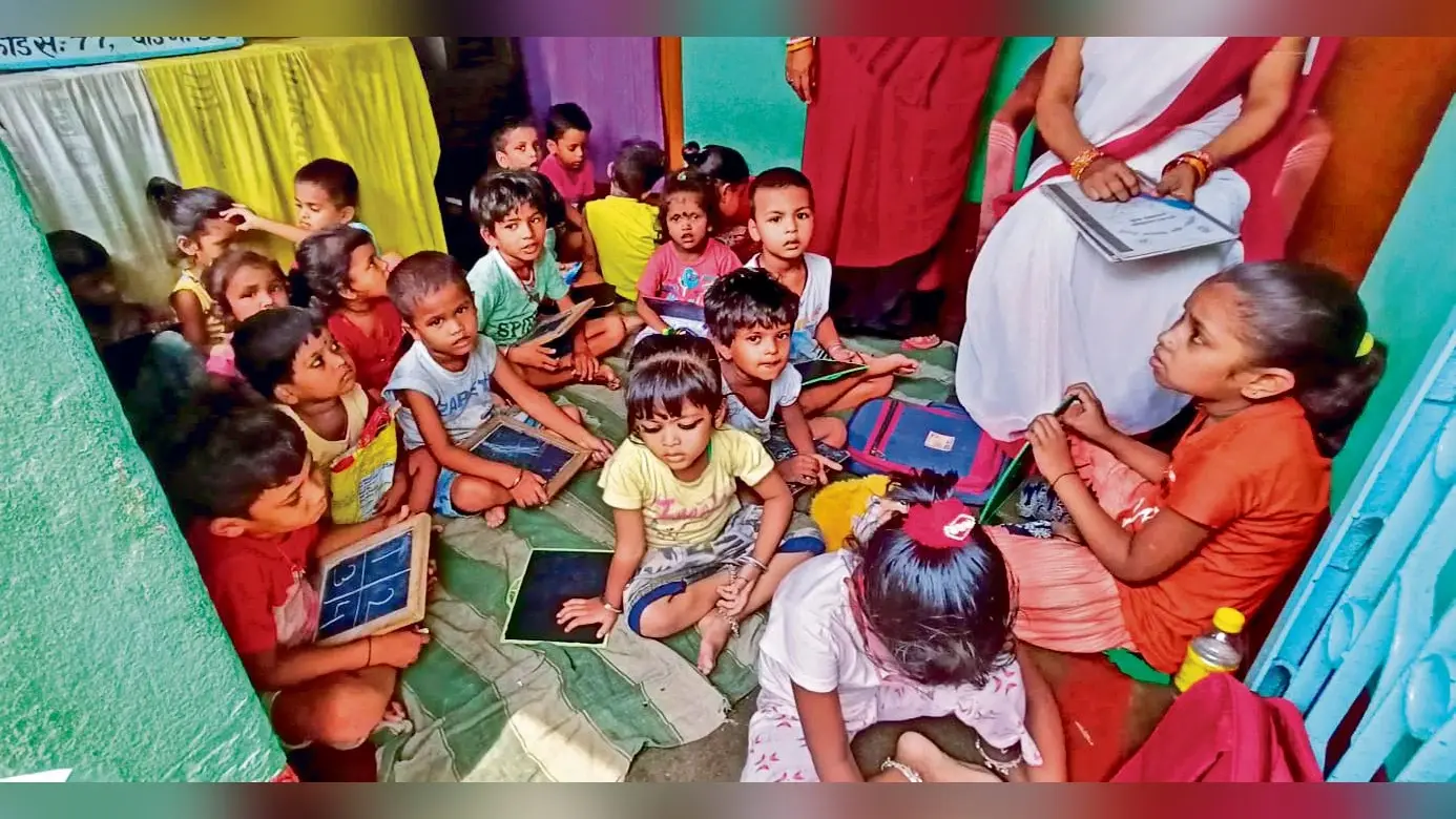 जिले में 34.67 प्रतिशत किराये के मकान में चल रहे आंगनबाड़ी केंद्र