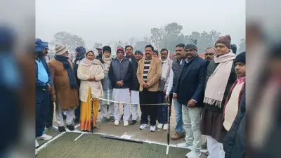 कोशी कप क्रिकेट टूर्नामेंट का हुआ शुभारंभ, जनप्रतिनिधियों ने किया उद्घाटन