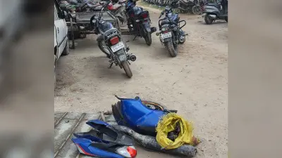 बाइक चोर गिरोह के पांच युवक तीन बाइक व एक बाइक के खुले पार्ट्स के साथ गिरफ्तार