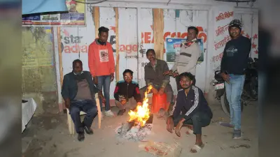ठंड का सितम जारी, सर्द हवाओं से बढ़ी कनकनी
