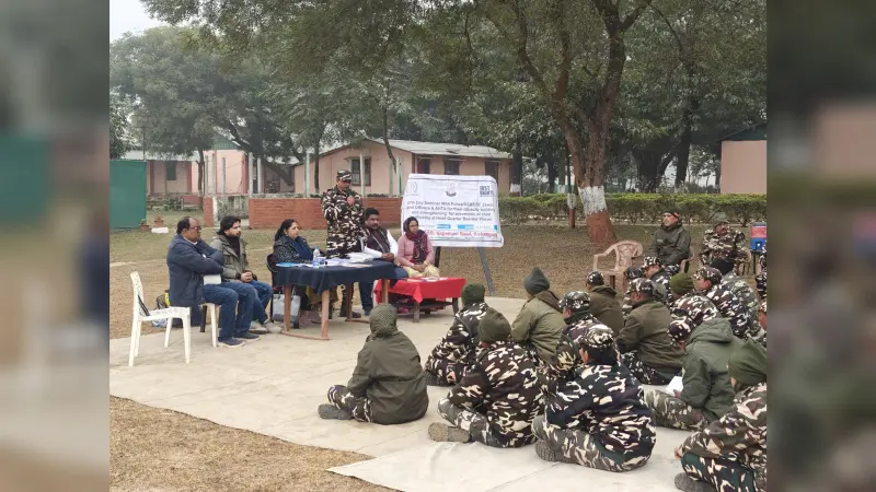 एसएसबी के दिघलबैंक कैंप मं मानव तस्करी को ले कार्यशाला आयोजित