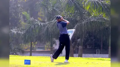 Golf pre qualifying school : आदित्य गर्ग ने प्री-क्वालीफाइंग I के पहले राउंड में बढ़त बनाई