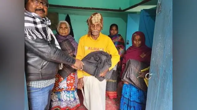 200 जरूरतमंद लोगों के बीच बांटा गया कंबल
