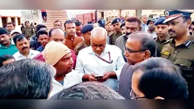 Rourkela News: तहसीलदार की रोक के बाद भी निर्माणकार्य जारी रखने का किया विरोध
