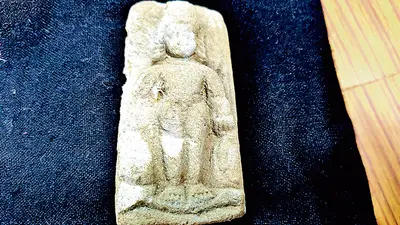 हुगली में मिली गुप्त काल की विष्णु मूर्ति