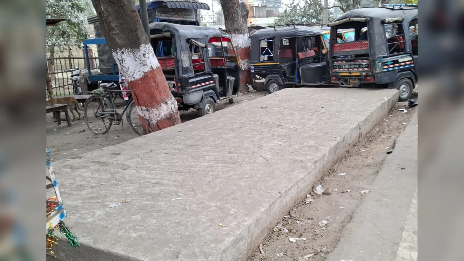 महानगरों की तर्ज पर पूर्णिया शहर में निगम को ओर से हो रहा यात्री शेड का निर्माण