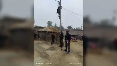 38 बिजली उपभोक्ताओं का काटा गया कनेक्शन