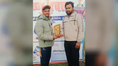 लीग मैच में आकाश इलेवलन कटिहार ने हाजीपुर को हराया