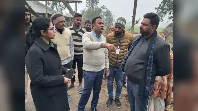 नयानगर अस्पताल की जमीन का अधिकारियों ने लिया जायजा