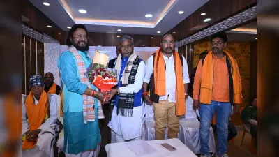 Deoghar News : कांग्रेस ने संविधान को खतरे में डाला था, बाबा साहब को किया अपमानित : बाबूलाल