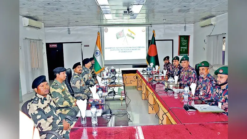 अवैध गतिविधियों पर लगाम समेत कई मुद्दों पर चर्चा