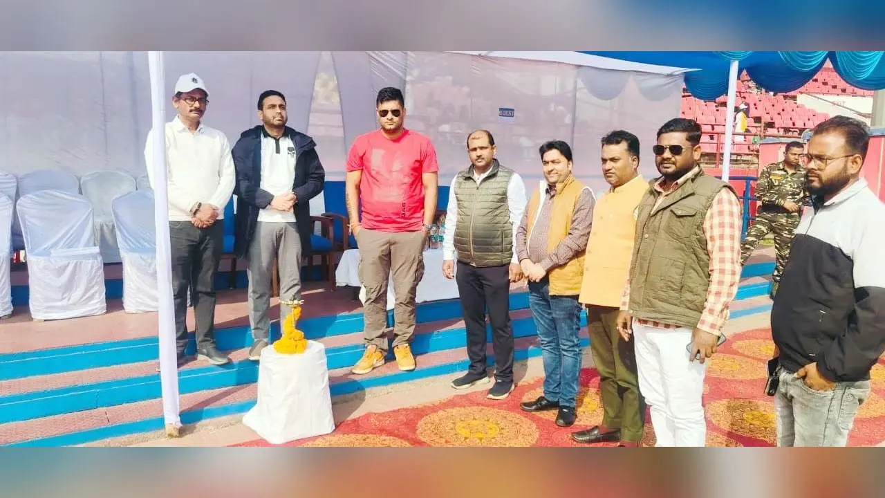 sports day : पूर्व अंतरराष्ट्रीय क्रिकेटर सौरभ तिवारी ने बच्चों का बढ़ाया हौसला