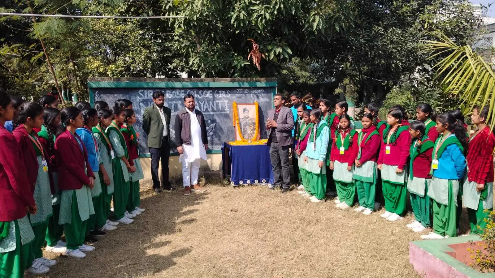 Giridih News :पराक्रम दिवस के रूप मनी नेताजी की जयंती