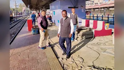 Gaya News : चार और पांच नंबर प्लेटफॉर्म की लंबाई-चौड़ाई का काम शुरू